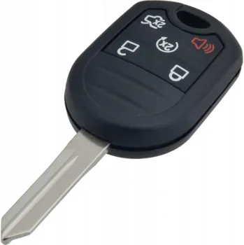Autoklíč Náhradní obal klíče 5-tlačítkový, FORD (HU101) Frekvence 315 MHz + Transpondér