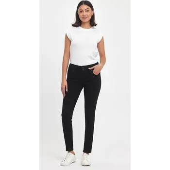 Dámské džíny Dámské prodloužené džíny MOLLY black velikost: 36, délka: "36"