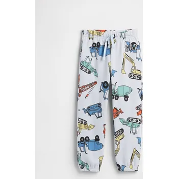 Dětské tepláky GAP s potiskem GAP černá | světle modrá 3497176