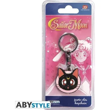Školní batoh Sailor Moon Kovová klíčenka - Luna