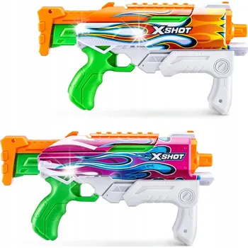 Dětská zbraň VODNÍ PISTOLE X-SHOT SKINS RYCHLÉ PLNĚNÍ 1 SEKUNDA 550ML DOSAH 10M SADA PRO DVA