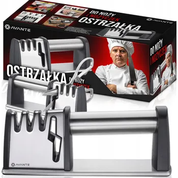 PROFESJONALNA OSTRZAŁKA DO NOŻY NOŻYCZEK KUCHYŇSKÝ, PROTISKLUZOVÝ, BEZPEČNÝ