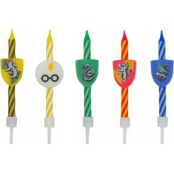 Dortová svíčka SADA NAROZENINOVÝCH SVÍČEK HARRY POTTER 10 Ks