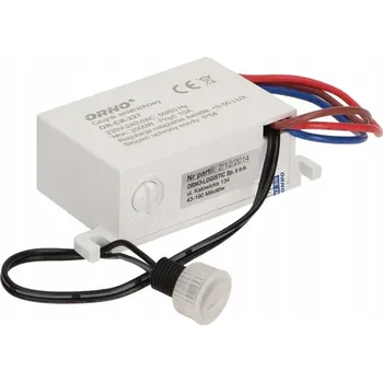 Pohybové čidlo Orno Soumrakový senzor s sondou OR-CR-227 230V 2000W