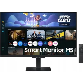 Monitor Monitor Smart TV 27" Samsung M5 M50F | 1920 x 1080 (Full HD) | 60 Hz | Dálkové ovládání