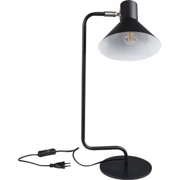 Lampička Černá stolní lampička Kanlux NEDIA E14 B