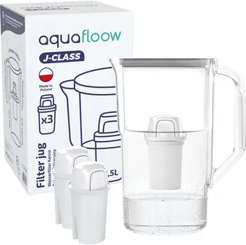 Filtrační konvice Filtrační konvice AquaFloow J-CLASS 2,5 l šedá + 3x filtr