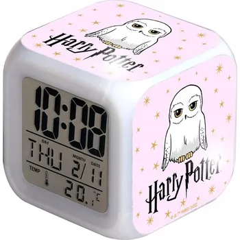 Budík Budík se světlem LED Sova Harry Potter