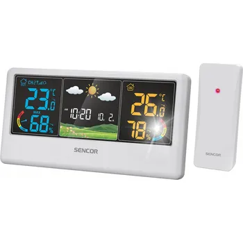 Meteostanice Meteostanice Sencor LCD BAREVNÁ předpověď počasí teplota vlhkost