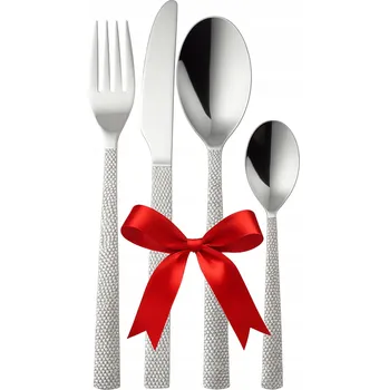 Příbor Sada příborů 24 ks pro 6 osob, elegantní sada, nerezová ocel