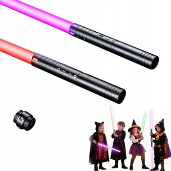 STAR WARS HRAČKA KOVOVÝ DRŽÁK SVĚTELNÝ MEČ SVÍTÍCÍ SE ZVUKEM 20 BAREV