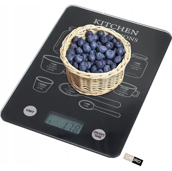 Kuchyňská váha Elektrická váha Cadro černá