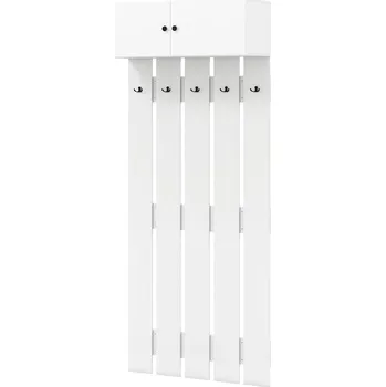 Věšák Šatní ramínko Costway bílý