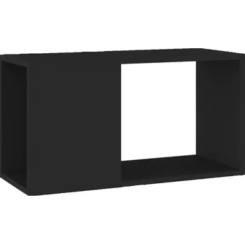 Televizní stolek TV stolek černý, dřevotříska, 60 x 24 x 32 cm