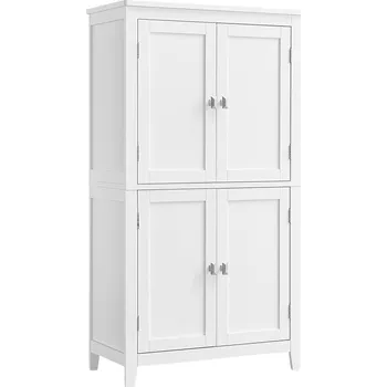 Knihovna Regál Songmics 60 x 30 x 110 cm MDF deska odstíny šedé matné