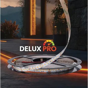 LED páska LED pásek Delux Pro 24V 126LED | 3000K | 1200lm | 10m | 7 let záruka