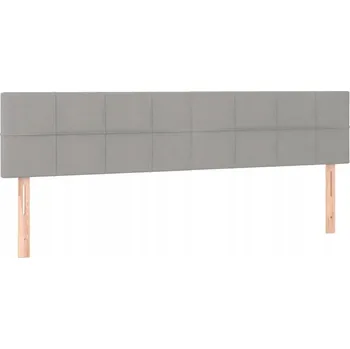 Klasická čela postele 200x5x78/88 cm, světle šedá