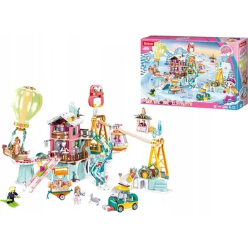 ostatní stavebnice STAVEBNICE VZPOMÍNKY LYŽAŘSKÁ VESNICE 1065 DÍLŮ LEGO.