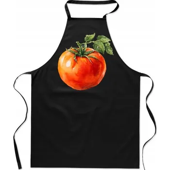 Kuchyňská zástěra Kuchyňská zástěra Rajče se stonkem, moderní potisk, Dárek