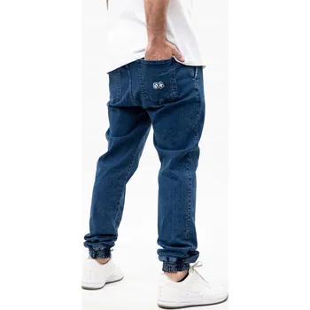 Podprsenka JEANSY JOGGER Pánské Se Stahovací Šňůrkou GRANÁTOVÉ DENIM Lucky Dice L