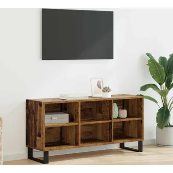 Televizní stolek vidaXL Televizní skříň Staré dřevo 103,5 x 30 x 50 cm kompozitní dřevo [881926]