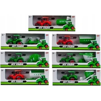 autíčko Hračka TRAKTOR Zemědělský stroj pro kluka - precizní provedení