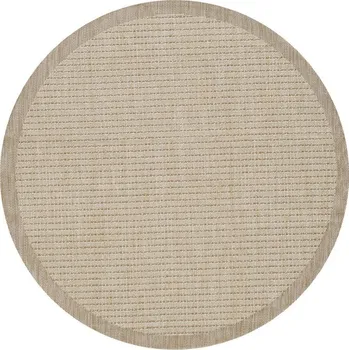 Koberec Ayyildiz Odolný kulatý koberec Giza 1410 Beige z polypropylenu, 120 cm Rozměry koberců: 160x160 (průměr) kruh