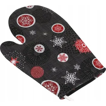 Chňapka Bellatex Kuchyňská chňapka Vánoční ozdoby šedá