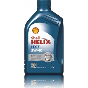 Motorový olej Shell Helix HX7 ECT 5W-40 1L
