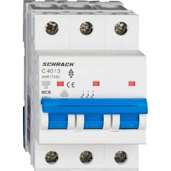 Jistič Schrack AMPARO Jistič 6kA, C40A, 3-pólový