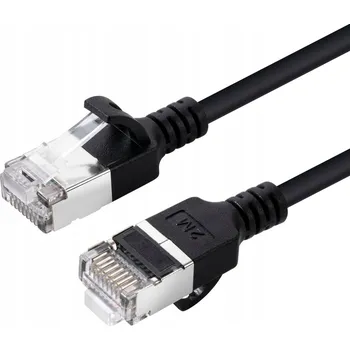 Síťový kabel MicroConnect CAT6A U-FTP Slim, LSZH, 2 m