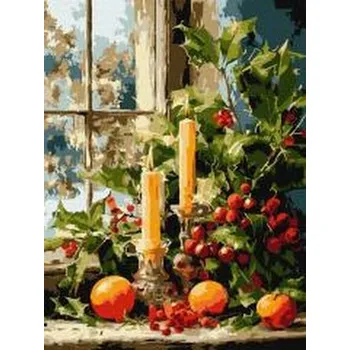 Set školních potřeb Malowanie po numerach - Urok cichych chwil 30x40cm