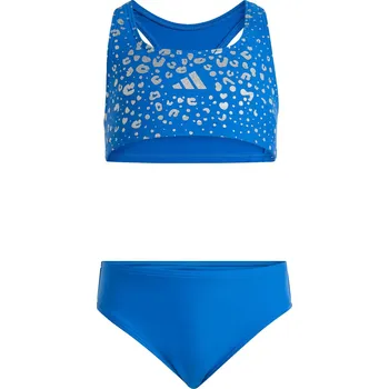 Dámské plavky ADIDAS Dětské třpytivé bikini 5 LET MODRÁ