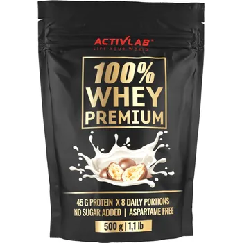 Protein Protein WPC Activlab s příchutí sušenek 500 g bez aspartamu