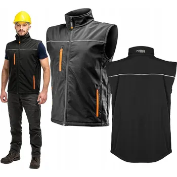 pracovní vesta NEO 81-532-XL Pracovní softshellová vesta velikost XL, černá
