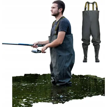 Pracovní oblečení Broďáky Pros Kalhotové holínky SB01 zelené vel. 43 zelená