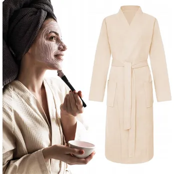 Dámský župan Łóżkoholicy dámský župan ke kolenům bez kapuce velikost XL