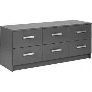 Komoda Nízká komoda Wren - šedá