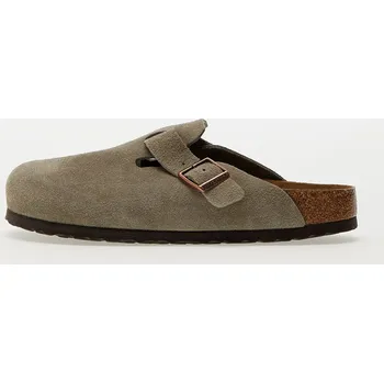 Dámské tenisky Tenisky Birkenstock Boston Soft Footbed Velvet Taupe EUR 39