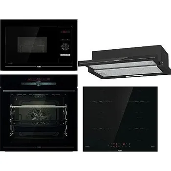 Set domácích spotřebičů Vestavný set Set Mora OT 652 GB1 + Mora VDIT 631 C + Mora VMT445B + Mora VTCS 785 DB