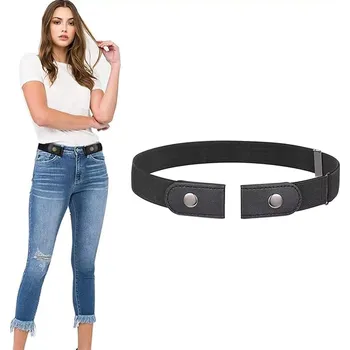 Opasek Real Home Pásek gumový černý 60-100 cm