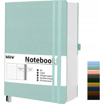 Sada různých sešitů B5 ZÁPISNÍK S PUNTÍKY 360 STRAN 100 G/M2 TVRDÝ 360 listů