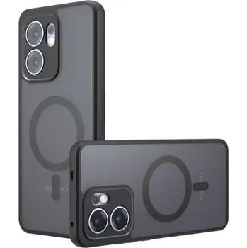 Pouzdro na mobilní telefon Techsuit PureFrost MagSafe pro Oppo Reno13 F 4G/5G/FS 5G v matné černé