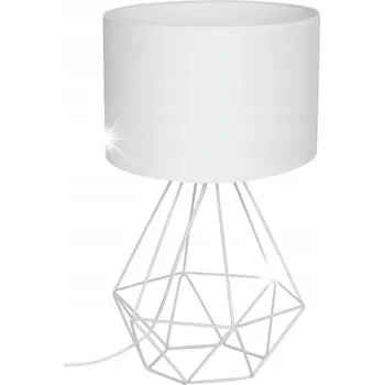 Lampička BASKET stolní lampa do pracovny, bílá 7193 7193bílá