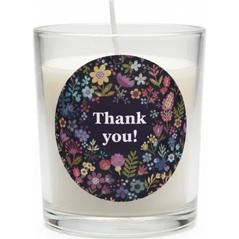 Svíčka Malá sójová svíčka Thank You Sencha Flagolie