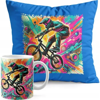 SADA HRNEK + POLŠTÁŘ MODRÝ – KOLO BMX MTB SPORT