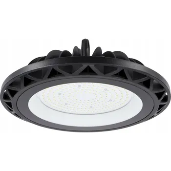 Stropní svítidlo přisazené Bemko 150 W integrovaný LED zdroj 32,5 cm černé