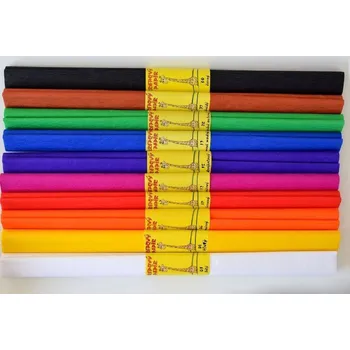 Krepový papír Krepový papír SADA 10 barev