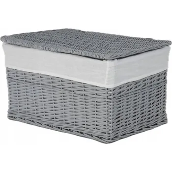 Obraz Univerzální proutěný koš šedý