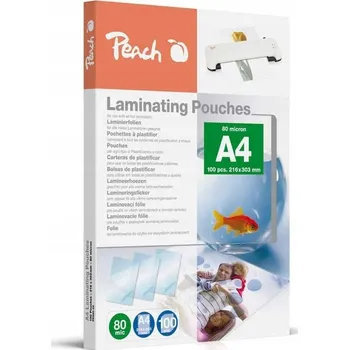 Laminovací fólie Fólie pro laminaci lesklá A4 Peach